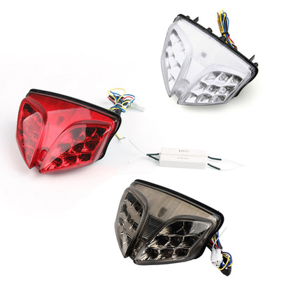 Fanale Posteriore LED Integrato Per Suzuki GSXR 600/750 08-24 GSXR1000 (09-16) SV650/650X 17-22 3 Colori Generico
