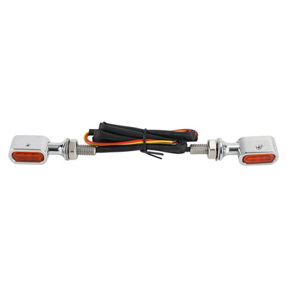 Indicatore di direzione a LED posteriore Mini E Mark per Sportster Touring Dyna Softail Generico