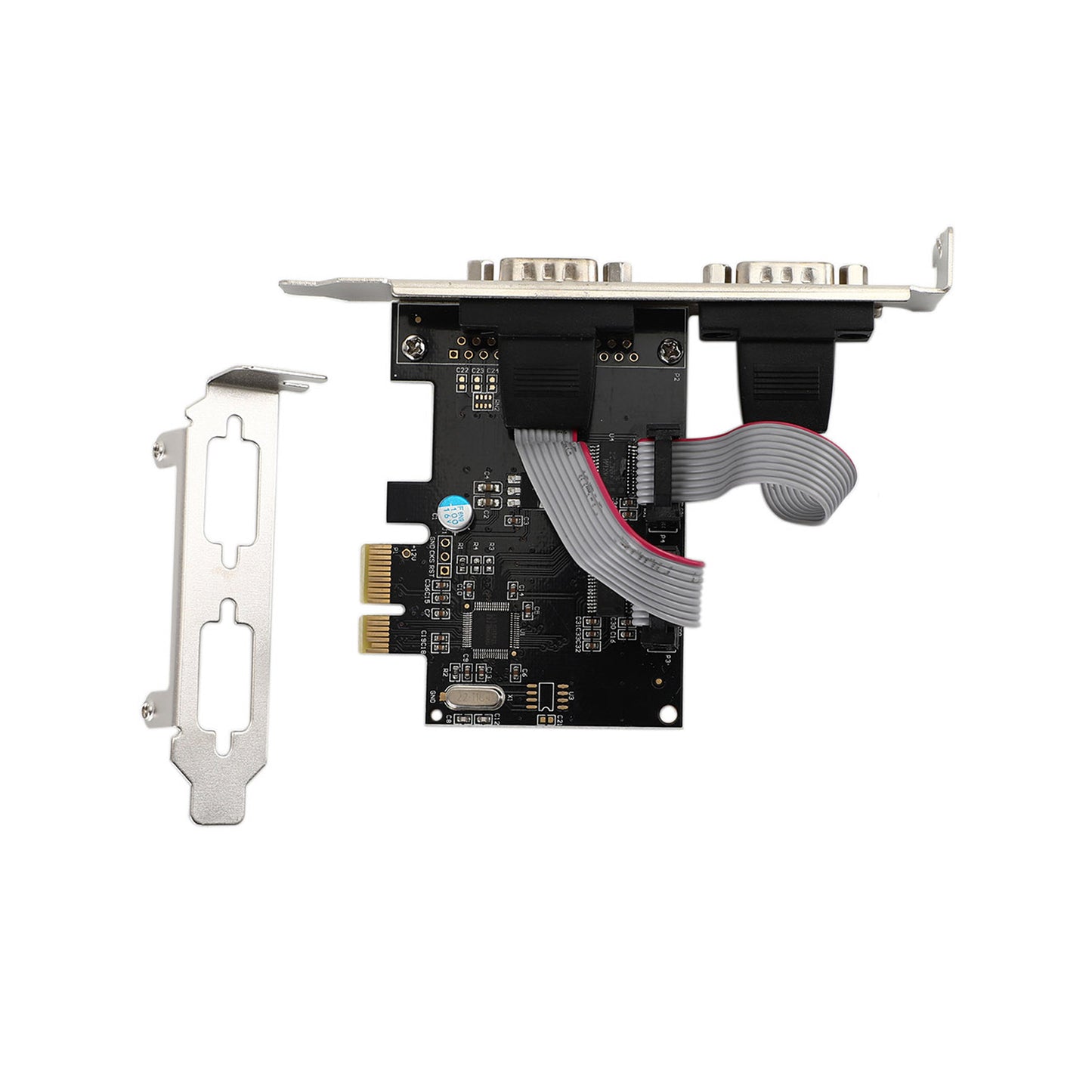 PCIE a RS232 Dual Serial WCH382 Chip Scheda adattatore PCI-Express Extender