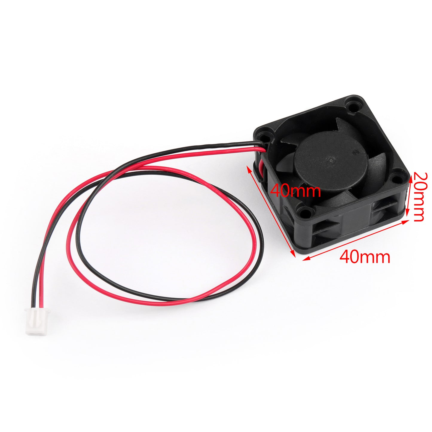 1Pc/4Pcs DC Brushless Raffreddamento PC Ventola per Computer 12V 4020s 40x40x20mm 0.13A 2 Spille Filo
