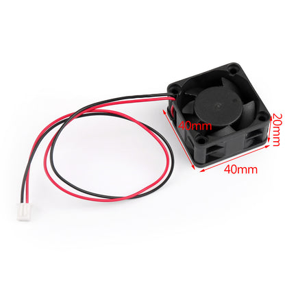 1Pc/4Pcs DC Brushless Raffreddamento PC Ventola per Computer 12V 4020s 40x40x20mm 0.13A 2 Spille Filo