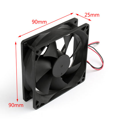 1pc/4Pcs DC Brushless Raffreddamento PC Ventola Del Computer 24V 9025s 90x90x25mm 0.15A 2 Spille Filo
