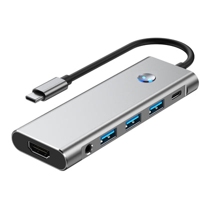 Adattatore hub interfaccia dati audio 9 in 1 TYPE-C+USB3.0 USB2.0 HDMI SD/TF PD100W