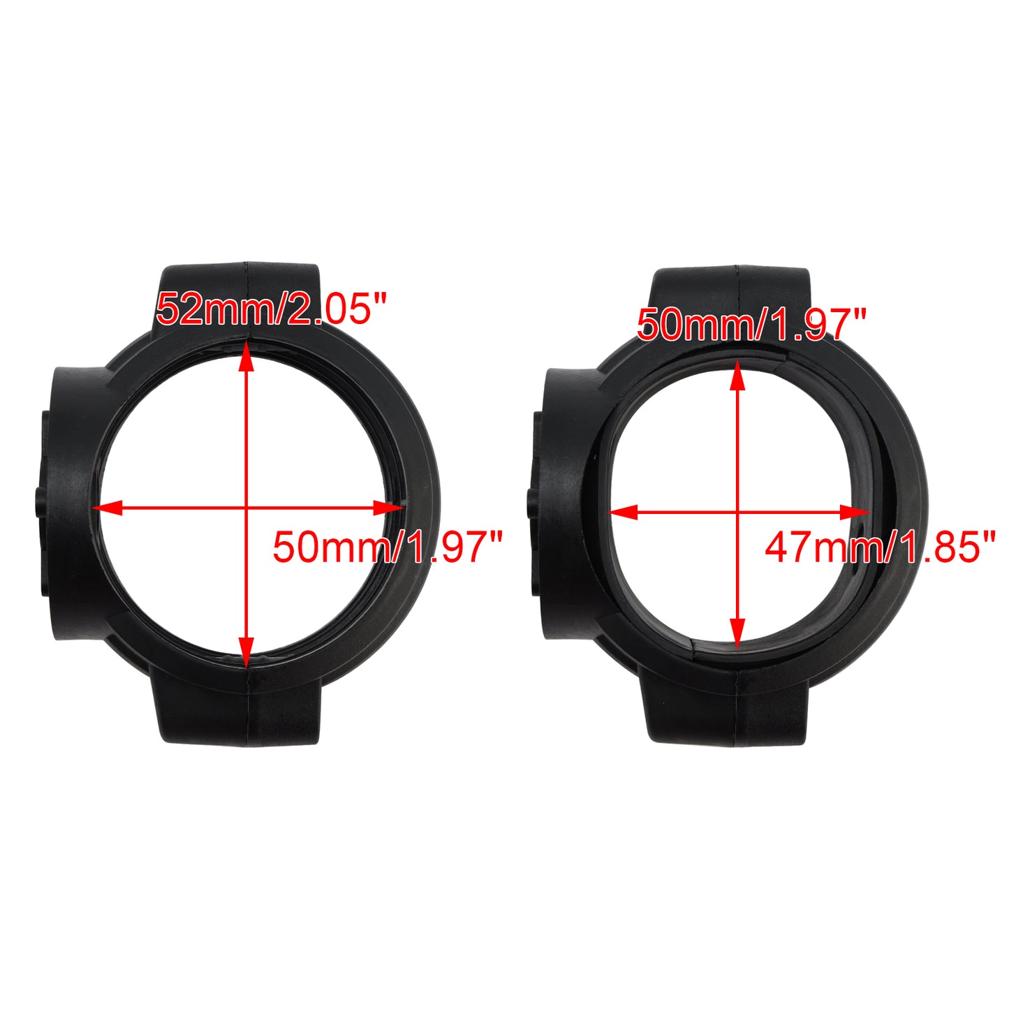 Parabrezza per parabrezza moto in plastica ABS per modelli Harley Dyna Softail Generico