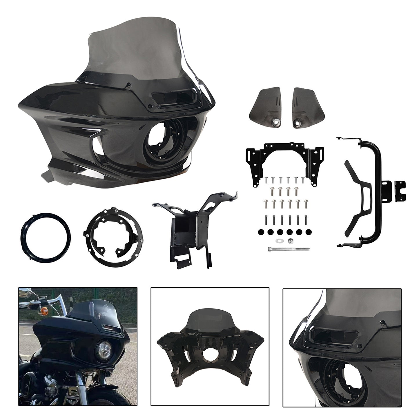 Cupolino LOW RIDER/S 2018-2025 con parabrezza da 6,5""