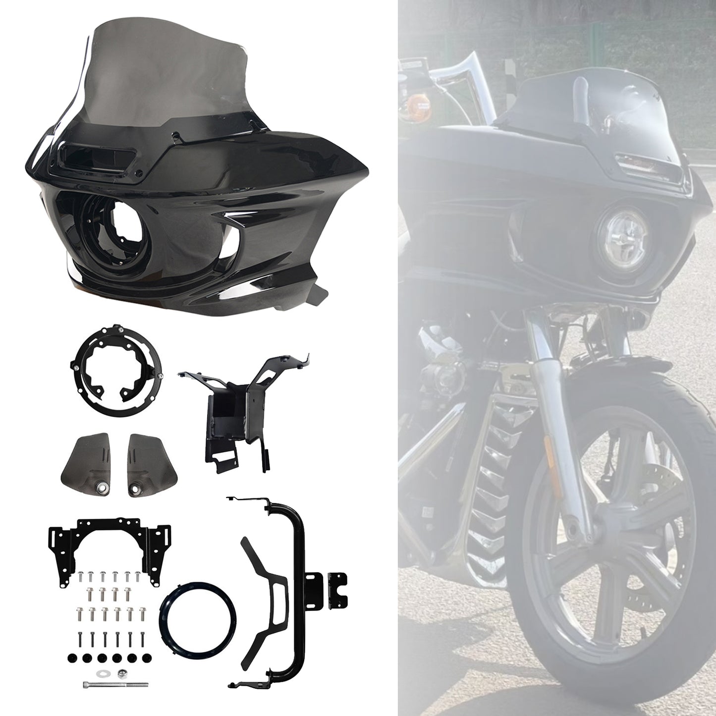 Cupolino LOW RIDER/S 2018-2025 con parabrezza da 6,5""