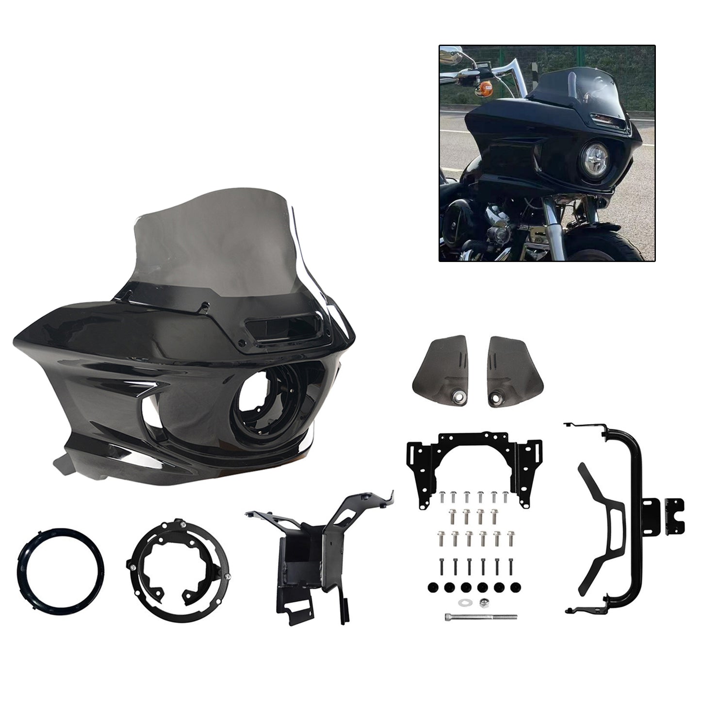 Cupolino LOW RIDER/S 2018-2025 con parabrezza da 6,5""