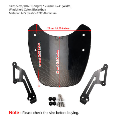 Parabrezza Parabrezza Protezione antivento per Ducati Scrambler 15-2018 Generico