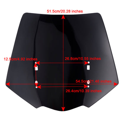 Parabrezza ABS HONDA Gold Wing GL1800 2018-2023