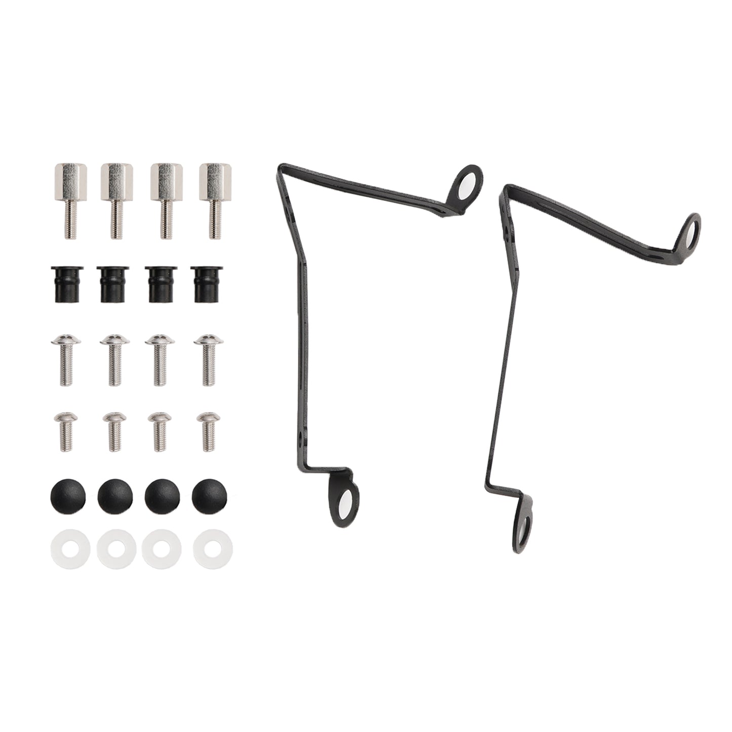 Parabrezza parabrezza con staffa per parabrezza Kawasaki Z 900 2017-2019 Generico