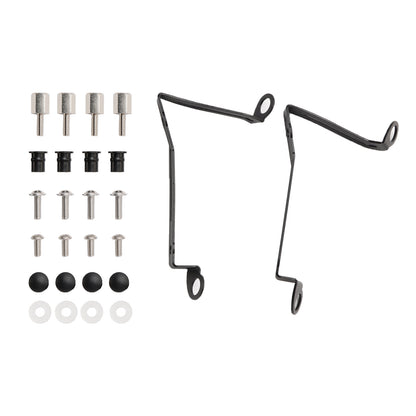 Parabrezza parabrezza con staffa per parabrezza Kawasaki Z 900 2017-2019 Generico