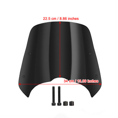 Parabrezza Parabrezza Protector per Kawasaki Vulcan S650 VN650 2015-2022 Generico