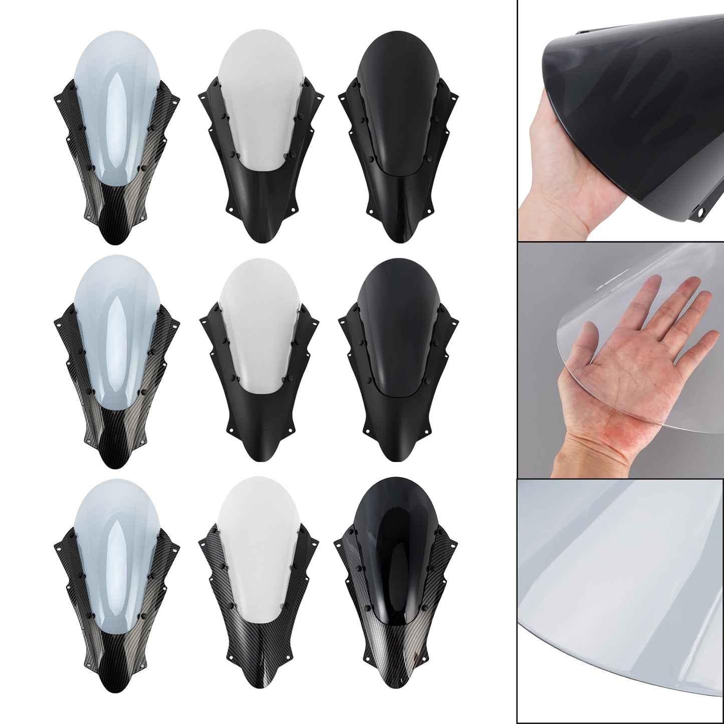 Parabrezza Parabrezza per Kawasaki ZX-4R ZX-4RR 2023-2026