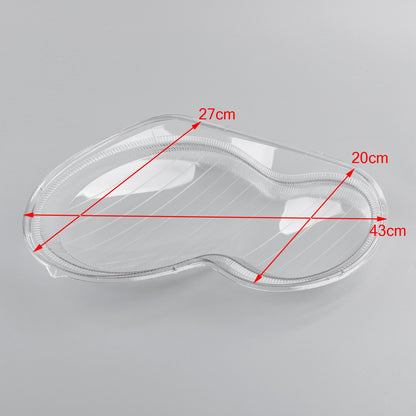 Headlight Lens Shell Plastic Cover Right For 2001-2007 Benz W203 C-Class 4 Door