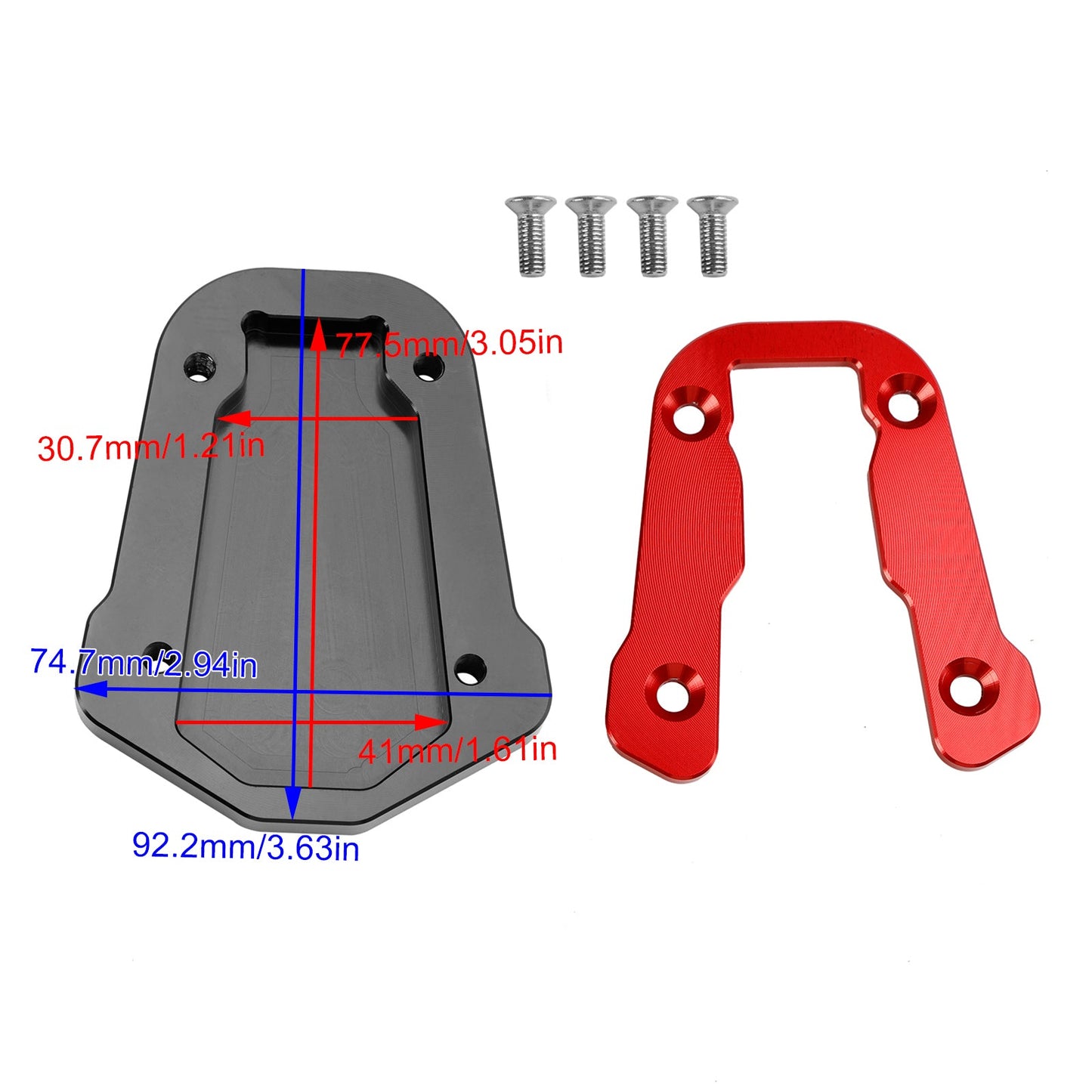 Piastra di estensione del cavalletto HONDA CRF300L 2021-2023