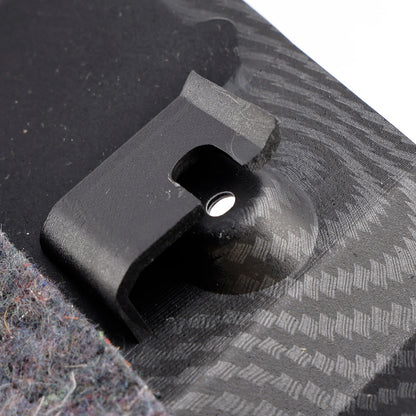 Rivestimento per console centrale auto VW Golf Jetta 1999-2005 1J1863201D con motivo in fibra di carbonio