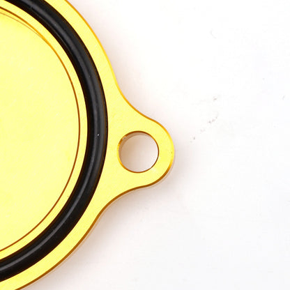 Copertura filtro olio CNC Gold per Suzuki Burgmann UH 125 150 200 DR-Z 400 ES SM