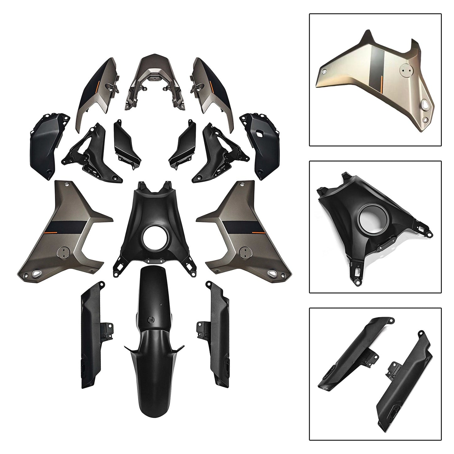 Kit di carene stampate a iniezione per Yamaha Tenere 700 T700S 2025-2026