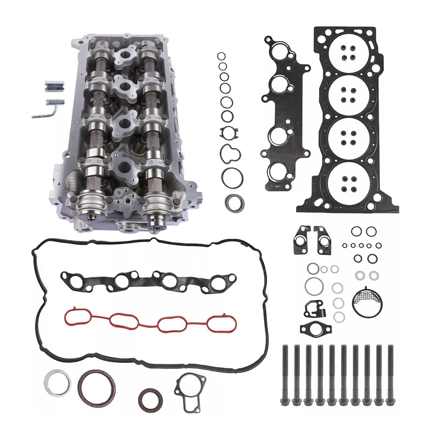 Kit guarnizioni bulloni testata motore Toyota 4Runner N280 2TR-FE 2010 11101-75151 11101-75200
