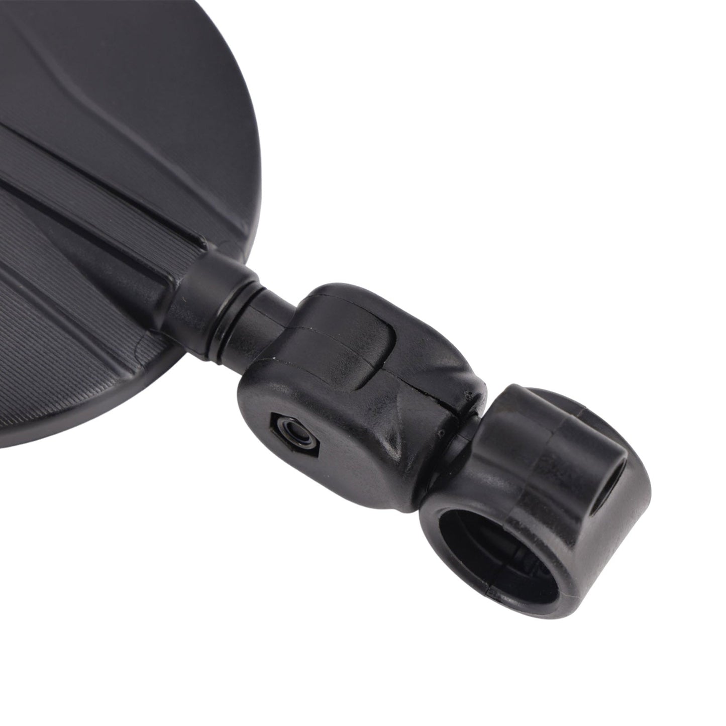 Specchietti retrovisori neri regolabili e pieghevoli per manubrio Enduro da 22-24 mm