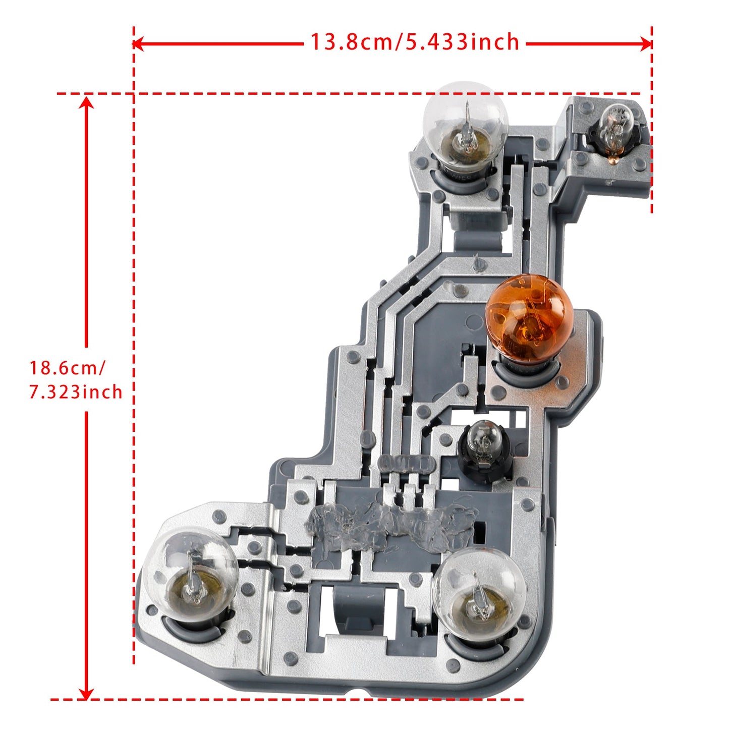 Supporto lampadina fanale posteriore destro Mercedes-Benz S204 C Station Wagon 2007-2010 A2048201800