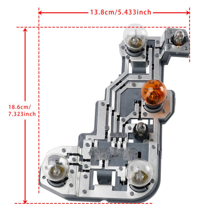 Supporto lampadina fanale posteriore destro Mercedes-Benz S204 C Station Wagon 2007-2010 A2048201800