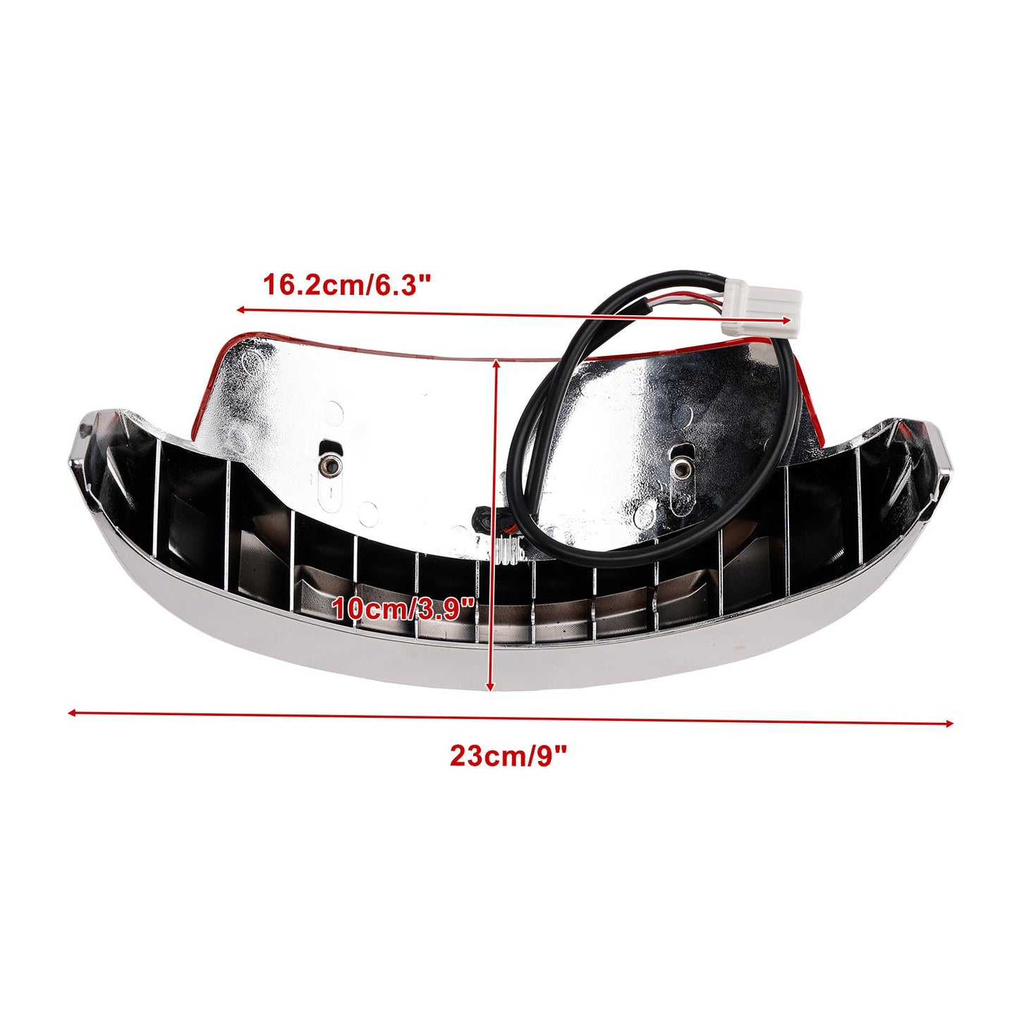 Parafango posteriore con luce LED di stop e indicatore di direzione per FLHXSE CVO Street Glide 14-23