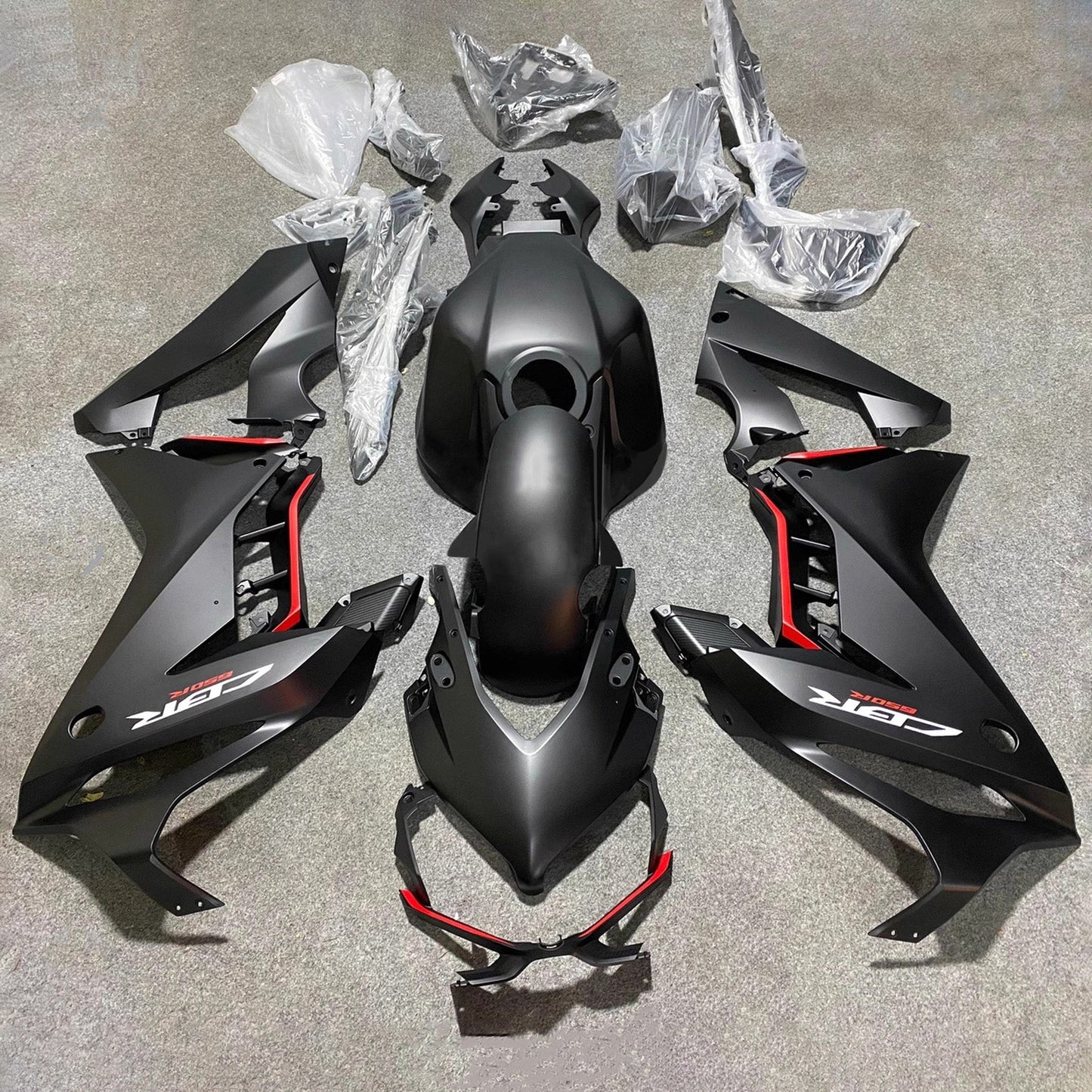 Kit di carene in plastica ABS stampate a iniezione per Honda CBR650R 2024-2026