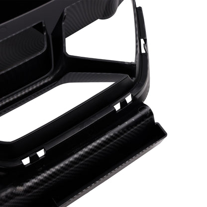 Griglia paraurti anteriore stile CSL per BMW M3 G80 M4 G82 2021-2026, nero lucido