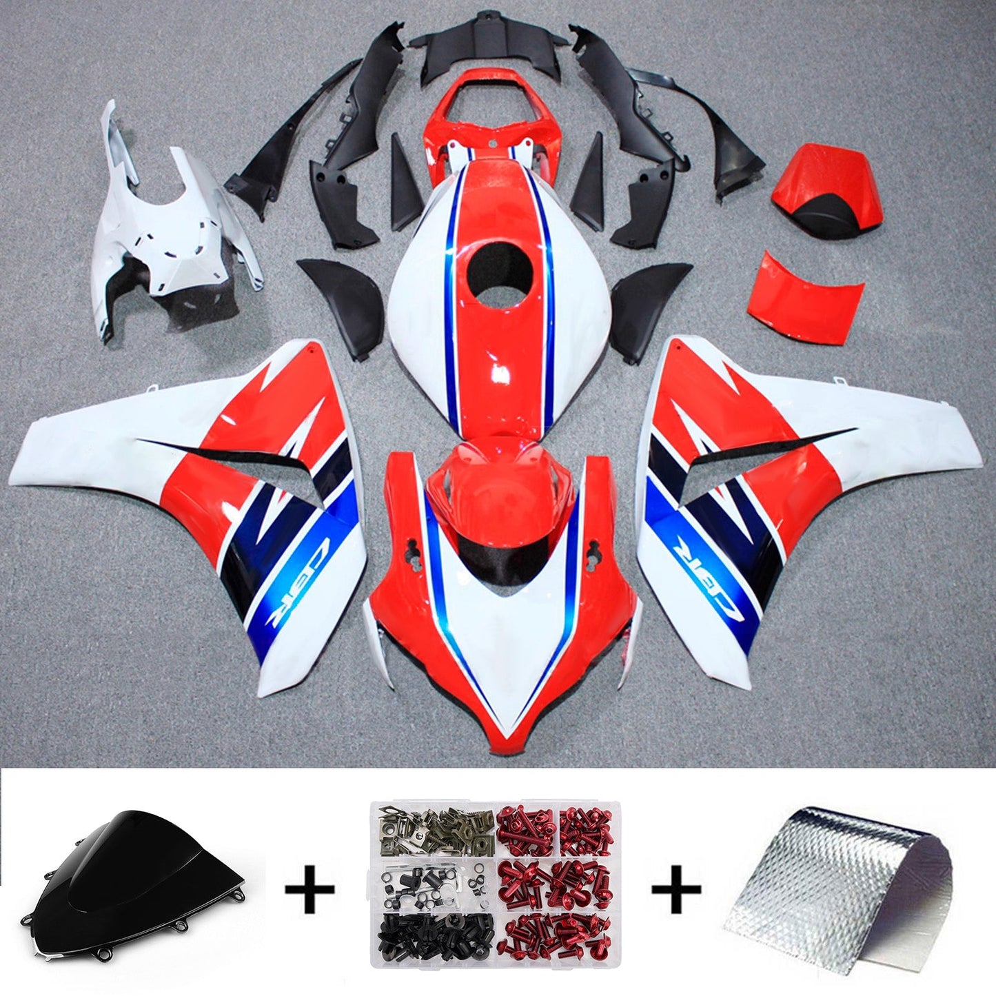 Kit di carene in plastica ABS stampate a iniezione per Honda CBR1000RR 2008-2011