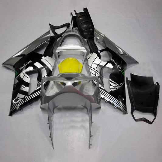 Kit carenatura iniezione in plastica ABS adatto per Kawasaki ZX6R 636 2003-2004
