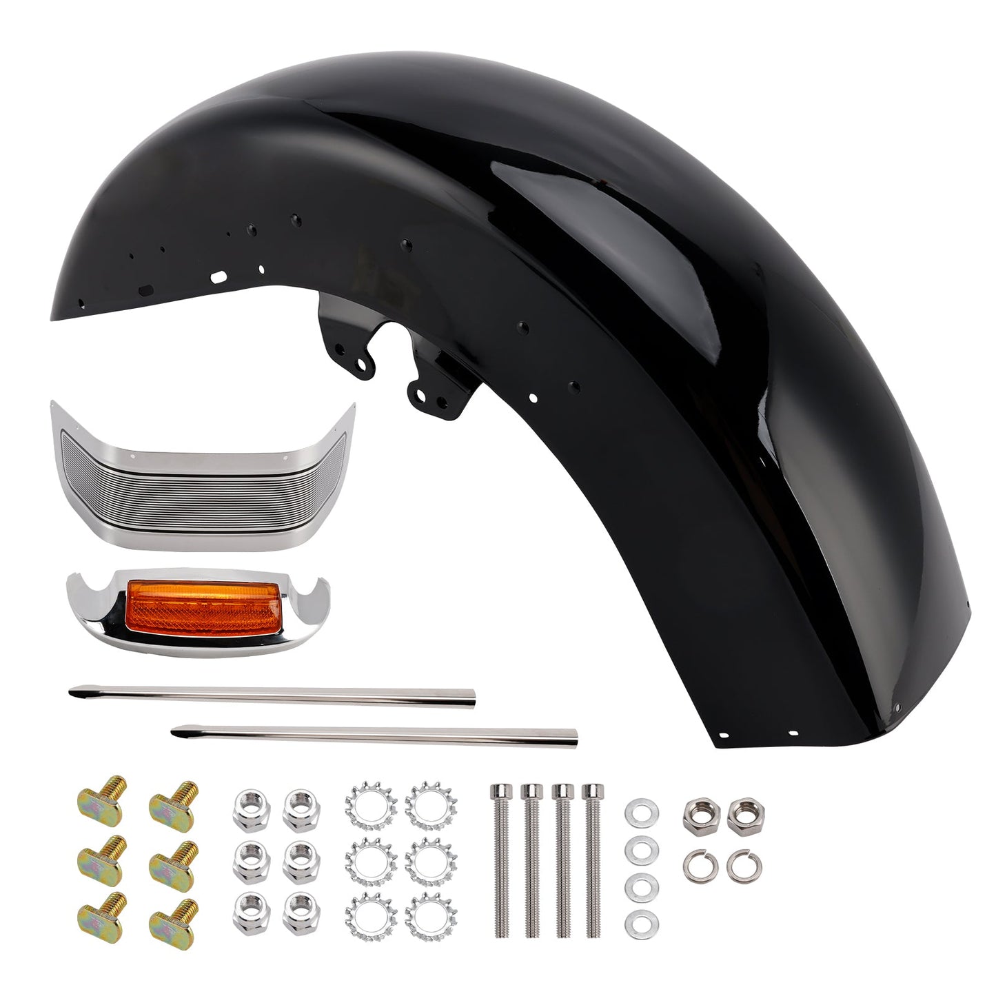 Parafango anteriore in acciaio per Touring Electra Glide Ultra Limited 2014-2024