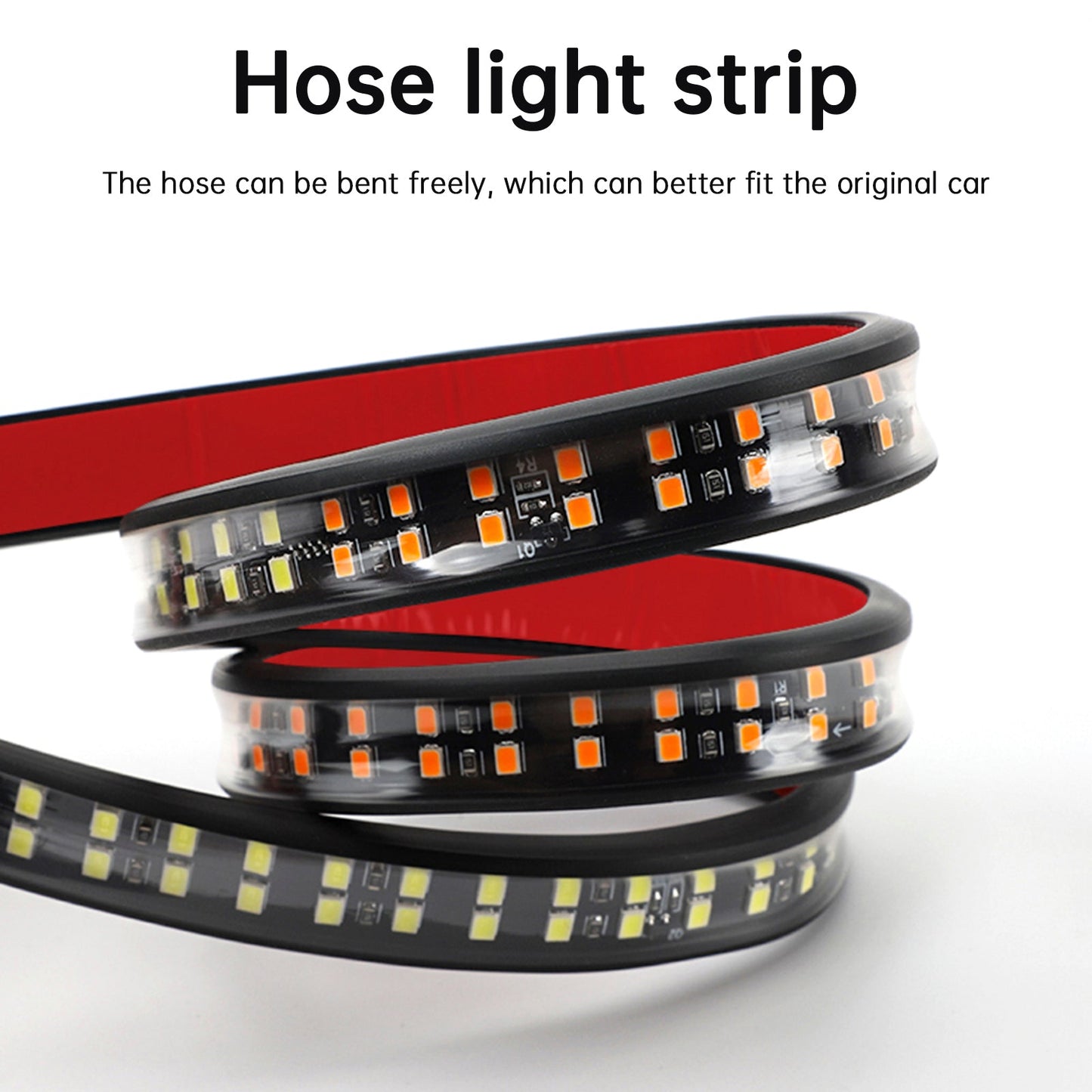 Strisce luminose a LED bicolore per pedane laterali per pick-up