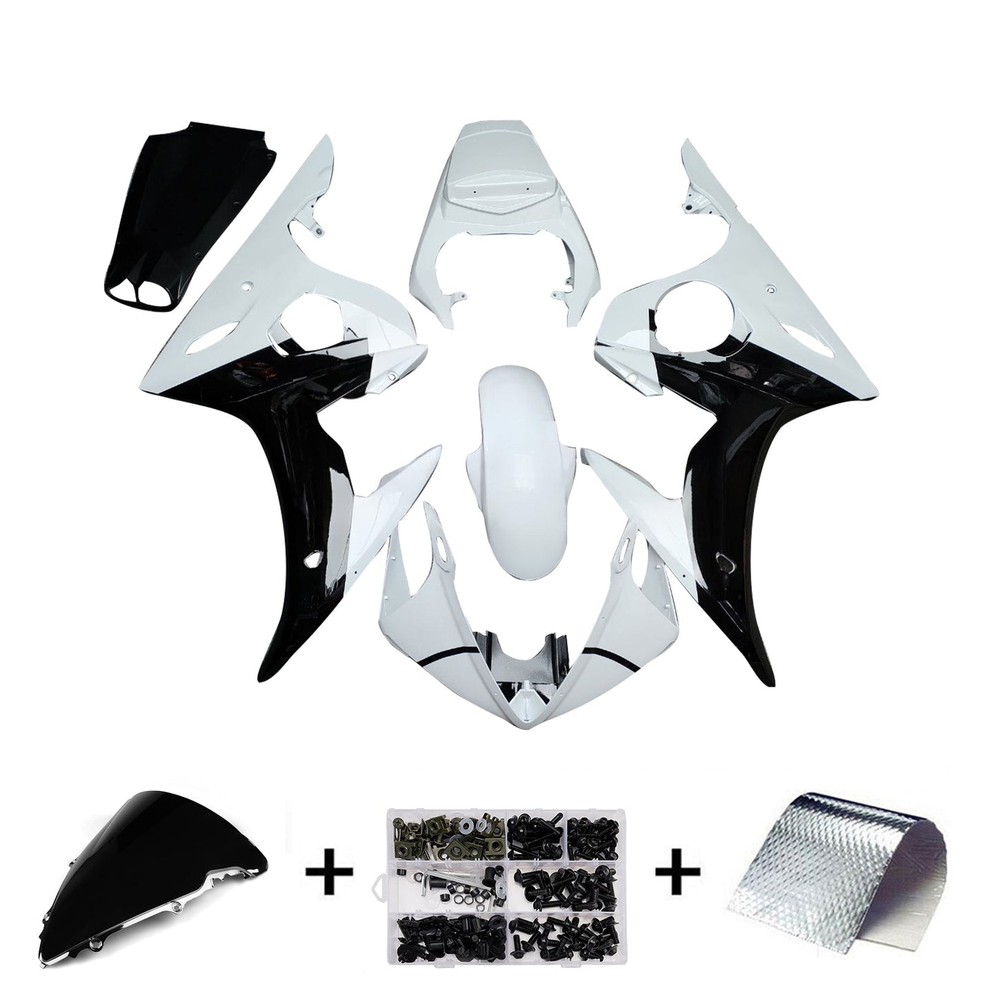 Kit carenatura iniezione per Yamaha YZFR6 YZF-R6 2005