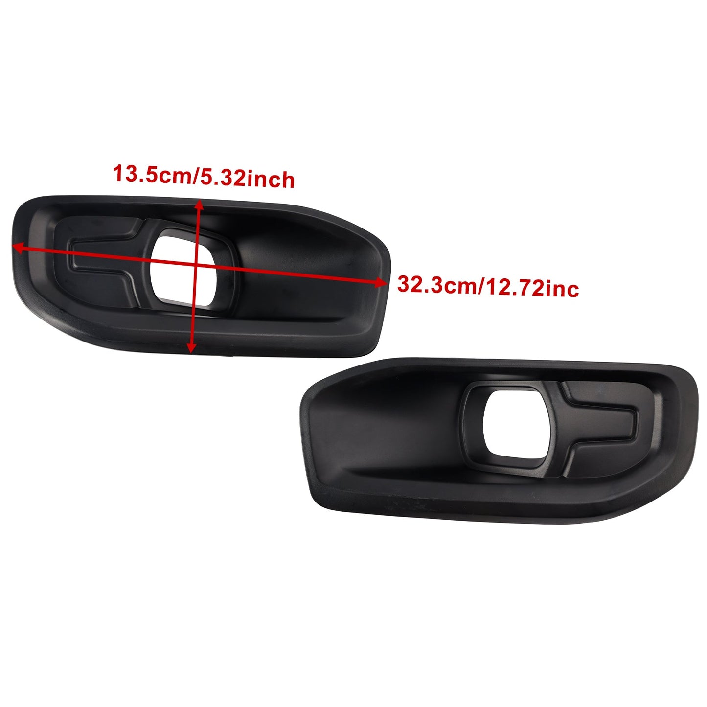 Coppia di cornici per fendinebbia Ram 2500 e 3500 2019-2024 68449341AA