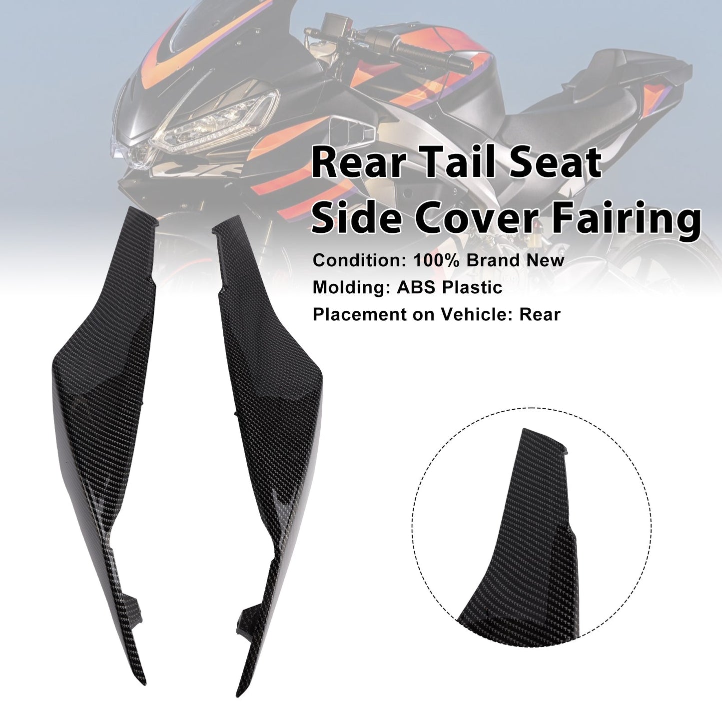 Carenatura laterale del codino posteriore Aprilia RS457 RS 457 2024-2025