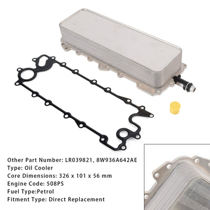 Radiatore olio motore per Land Rover Range Rover IV L405 5.0 SCV8 4x4 508 CV SUV 2012-2021 LR039821 8W936A642AE