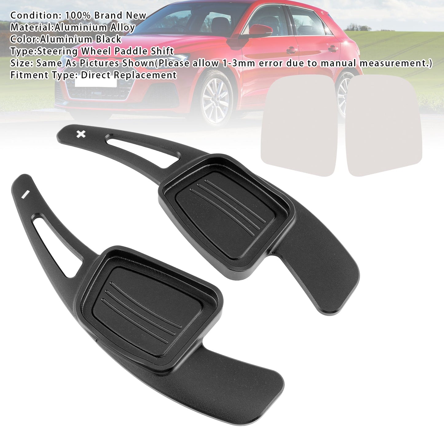 Estensione del cambio al volante per Audi Q3 Q5 Q7 S3 S4