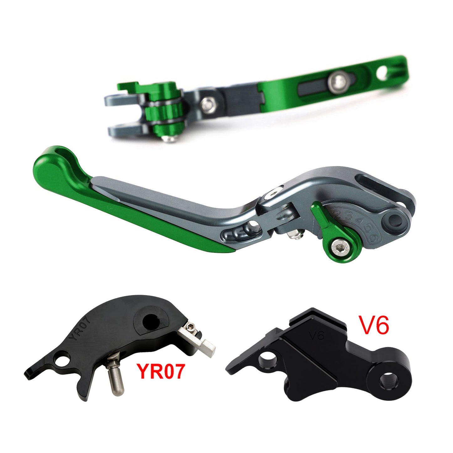 Leva freno frizione regolabile adatta per YAMAHA XSR900 XSR900GP MT-09 2024-2025