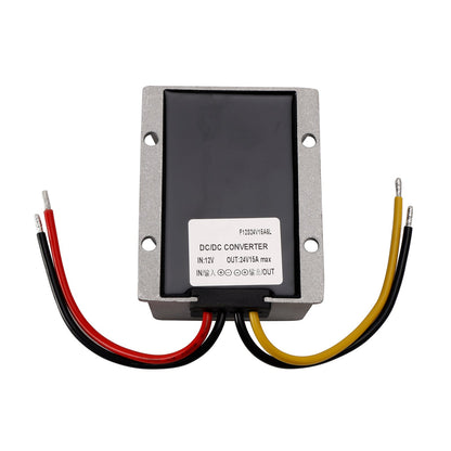 Convertitore regolatore di alimentazione step-up impermeabile DC 12V a 24V 360W 15A