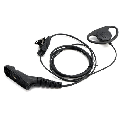 Cuffie con gancio auricolare grande tipo 8268-614-D per XPR6350 XiRP8208 DP3401 DGP6150 GP338D