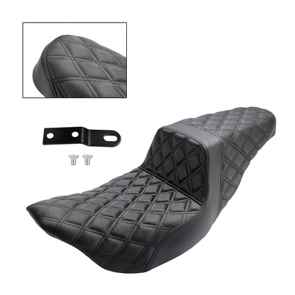 Sedile passeggero anteriore posteriore per CVO Electra Glide Ultra Classic FLHTCUSE8 2013, nero, di ricambio
