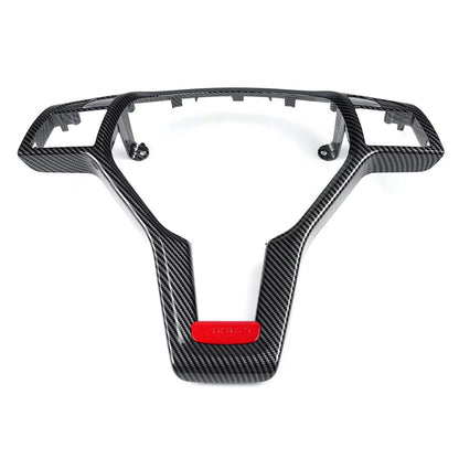 Coprivolante effetto carbonio per Mercedes Benz Classe C W204 C63 AMG