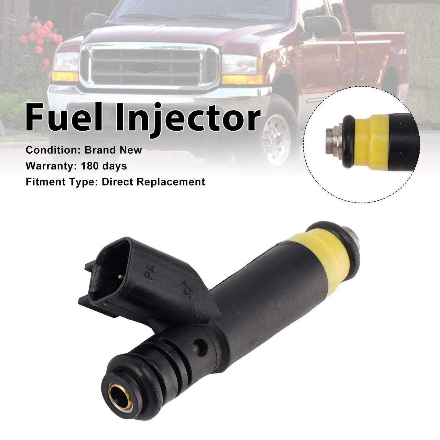 1 iniettore di carburante per Ford F-450 Super Duty 6.8L V10 2005-2016 BC3E-CA