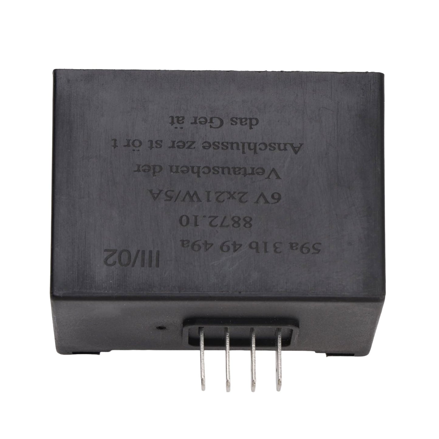 Relè lampeggiatore regolatore di tensione compatibile con Simson 6V 2X21W/5A RELAY S50 S51 S53 S80