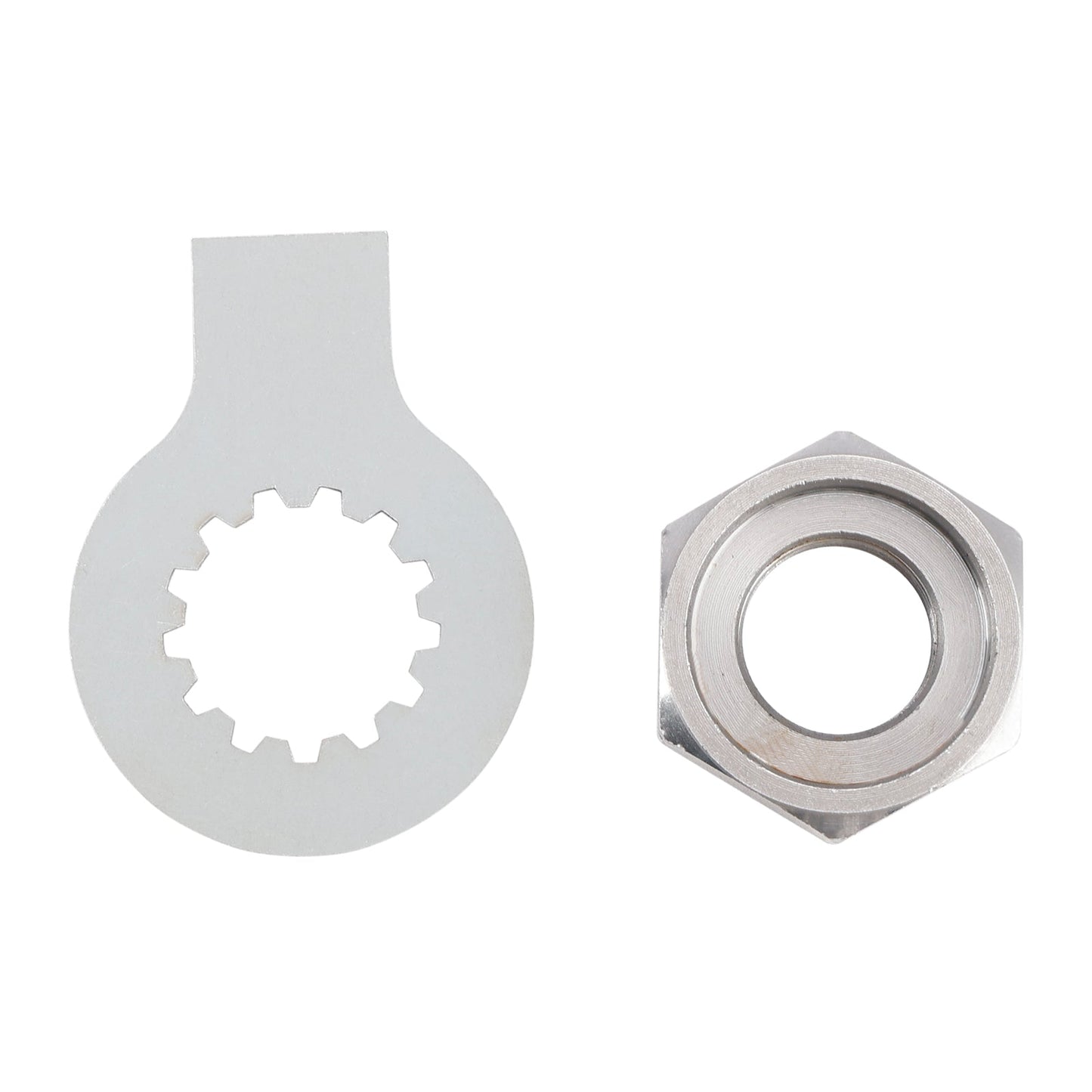 Kit linguetta rondella di bloccaggio dado pignone anteriore per YAMAHA R6 YZF 600 1000 TDM 850