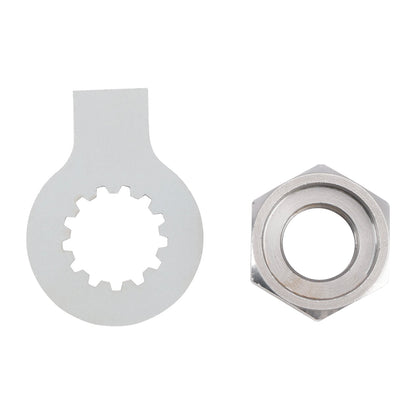Kit linguetta rondella di bloccaggio dado pignone anteriore per YAMAHA R6 YZF 600 1000 TDM 850