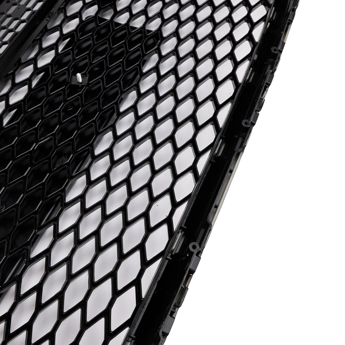 Griglia paraurti anteriore a nido d'ape nera lucida adatta per Audi Q5 2013-2017
