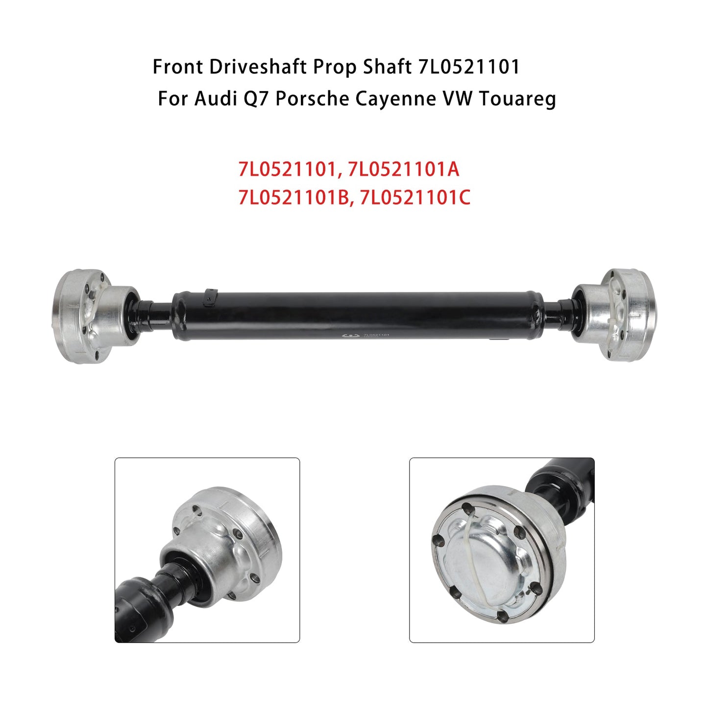 Albero di trasmissione anteriore 7L0521101 per Audi Q7 Porsche Cayenne VW Touareg