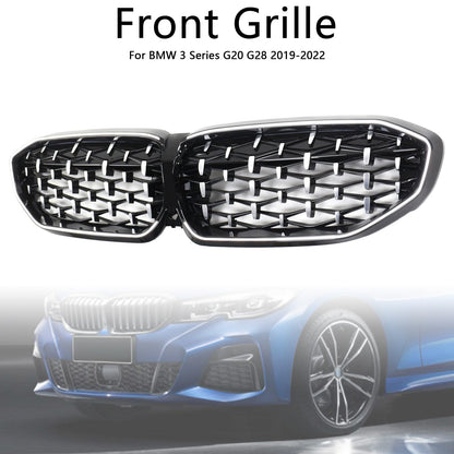 Griglia a doppio rene con diamante cromato BMW Serie 3 G20 2019-2022 51138072085